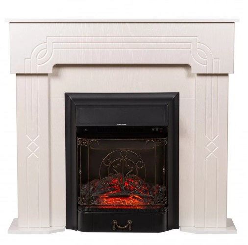 Камінний комплект Astra Flame Анкона + Inver Black