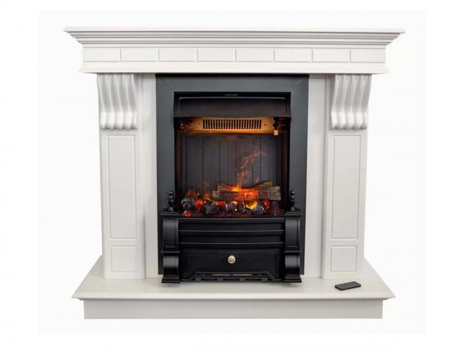 Камінний комплект Astra Flame Геліос White + Прометей