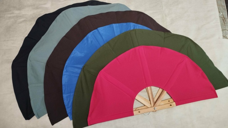 Парильный веер для бани, размер M красный