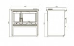 Plamen 850 Glas белая 