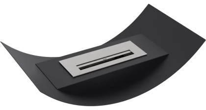 Біокамін Kratki BIOMISA чорний із сертифікатом TUV