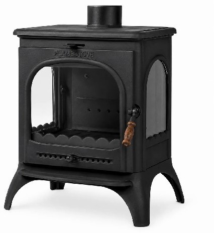 Печь-камин Flame Stove Modena Lux — 3 стекла