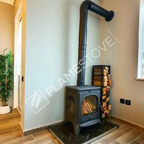 Печь-камин Flame Stove Modena Lux — 3 стекла