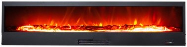 Электрокамин Bonfire Diamond 120 с эффектом объемного пламени