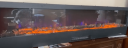 Электрокамин Bonfire Diamond 120 с эффектом объемного пламени