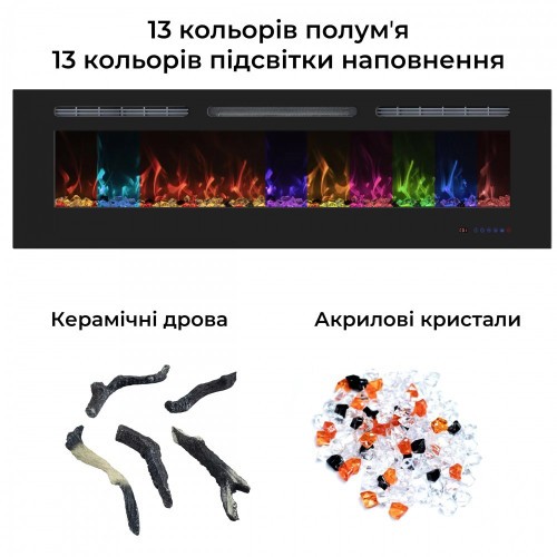 Электрокамин Royal Flame Galaxy 60 RF с эффектом живого огня