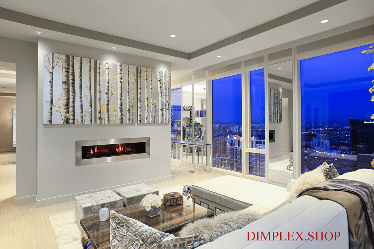 Электрокамин Dimplex Opti-V PGF-20 с эффектом 5D-пламени