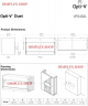 Электрокамин Dimplex Opti-V PGF-20 с эффектом 5D-пламени